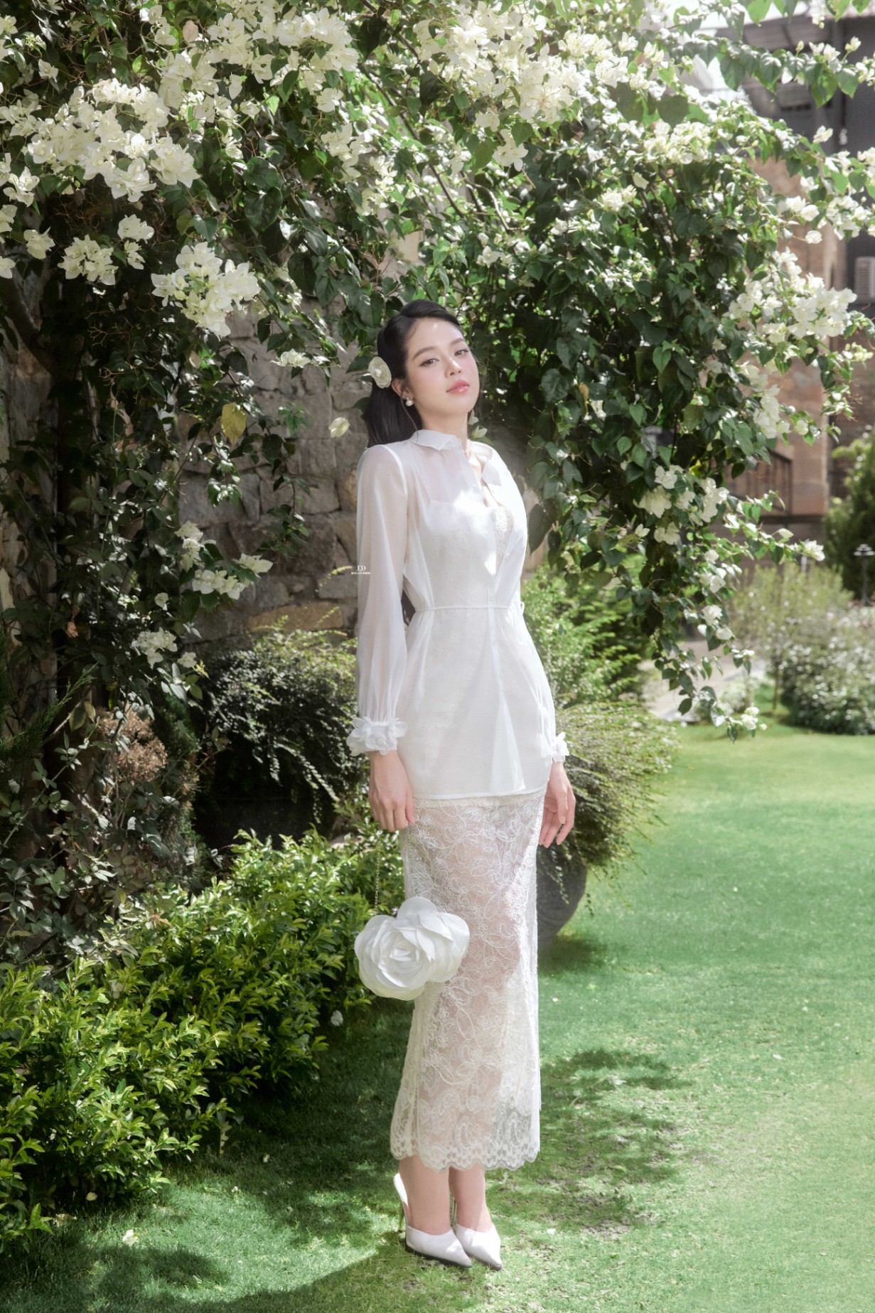 Đầm ren 2 dây - Ảnh 3