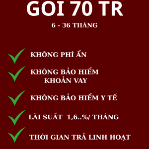 GÓI 70 TR