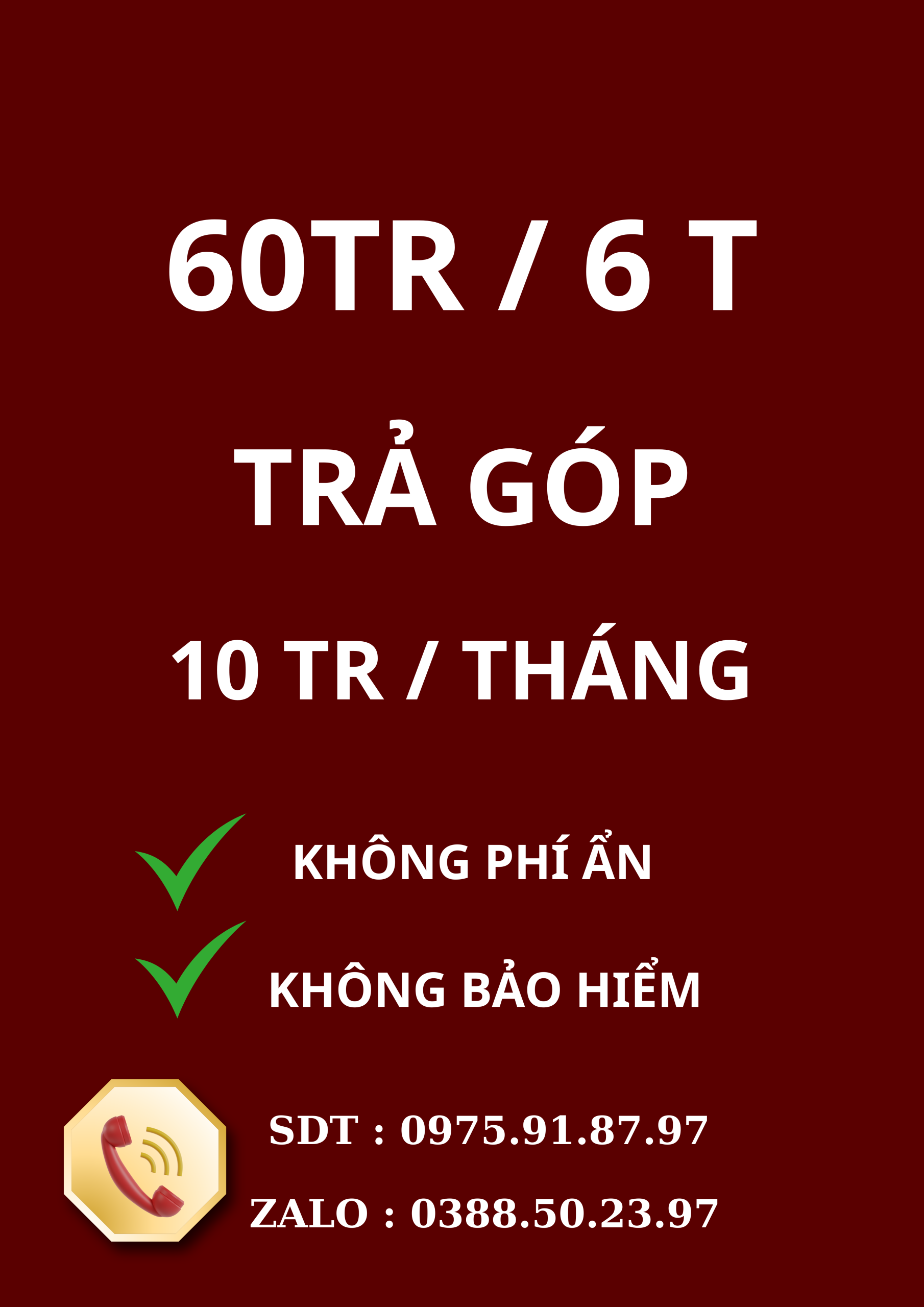 GÓI 60 TR - Ảnh 3